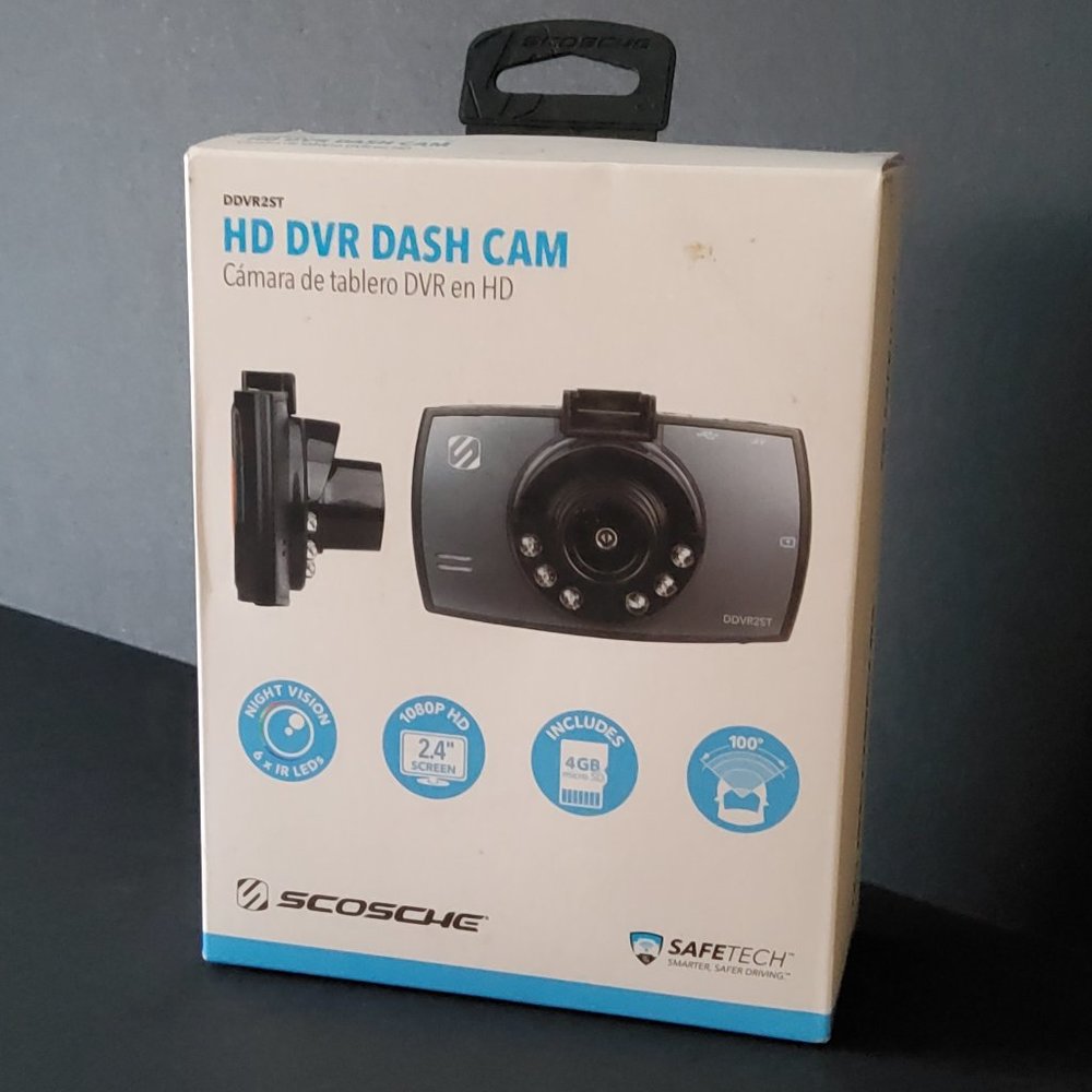 🆕 SCOSCHE Dash Cam